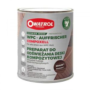COMPOXELL  2,5L BRĄZ Ochrona desek kompozytowych. Przywraca kolor.