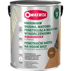 AQUADECKS 2,5 L HONEY  Wodny olej saturacyjny do każdego gatunku drewna 