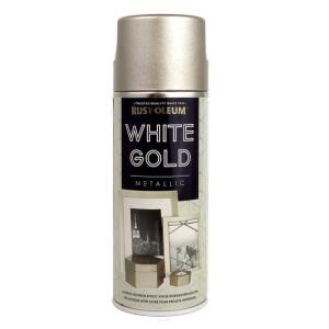 White Gold Metallic Spray - farba metaliczna w sprayu