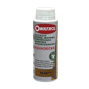 AQUADECKS TEAK 100mL  Wodny olej saturacyjny do każdego gatunku drewna 