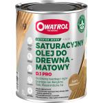 D1 PRO  1L  BEZBARWNY Olej saturacyjny do drewna twardego 